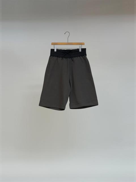 Nigel Cabourn French Terry Sweat Short in Charcoal Grey