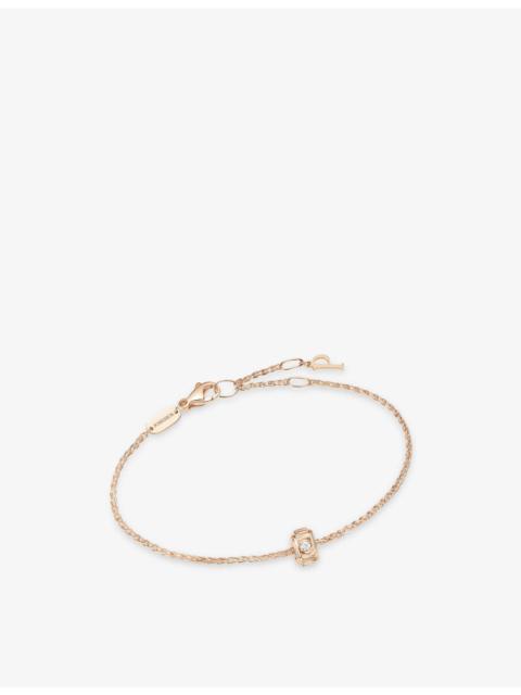 Piaget Possession 18ct Rose-Gold And 0.02ct Brilliant-Cut Diamond Bracelet