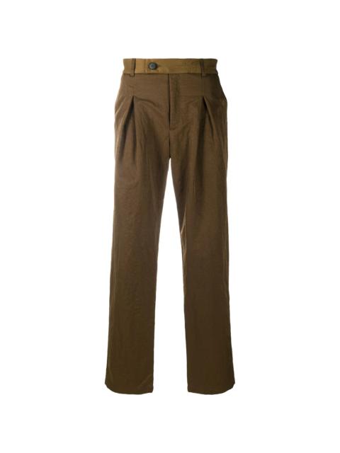 A-COLD-WALL* pleated straight-leg trousers