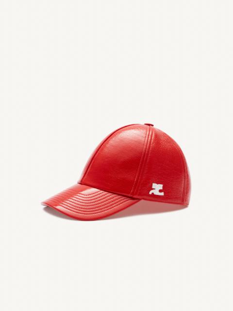 courrèges CLASSIC VINYL CAP