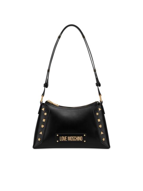 Moschino logo-lettering shoulder bag