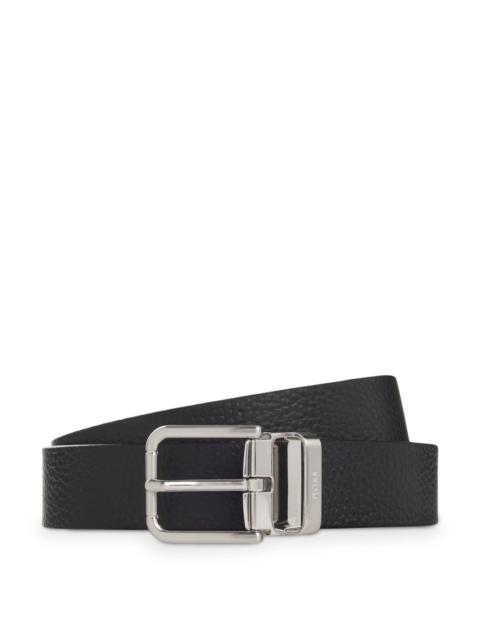 BOSS REVERSIBLE ITALIAN-LEATHER BUSINESS BELT