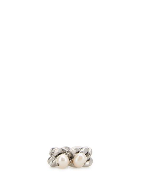 Jil Sander Silver metal ring