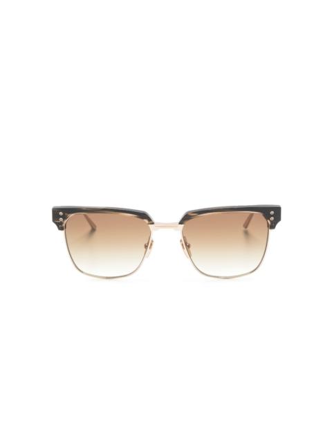 DITA square-frame tinted-lenses sunglasses