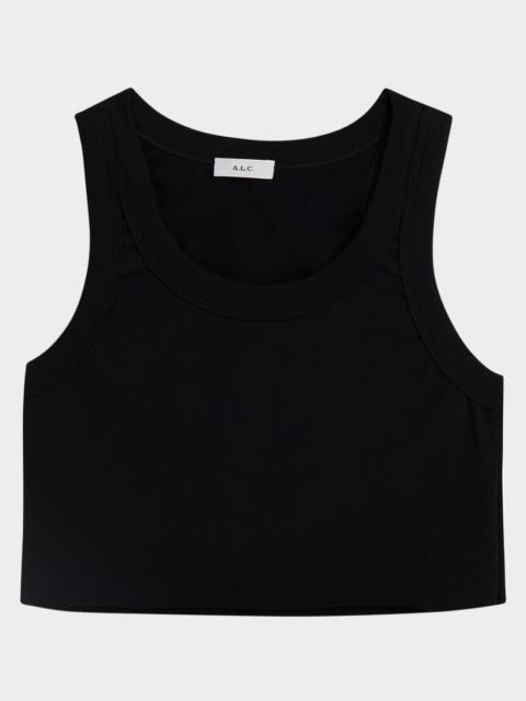 A.L.C. Halsey Cropped Tank Top