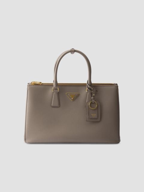 Prada Women's Galleria Saffiano Leather Tote Bag - Grey