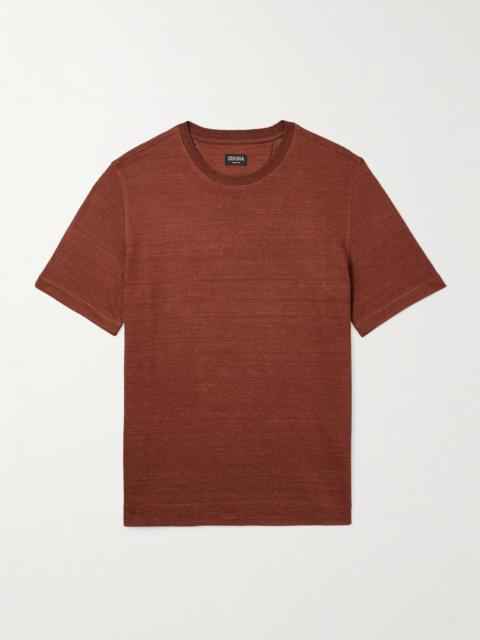 ZEGNA Oasi Linen T-Shirt