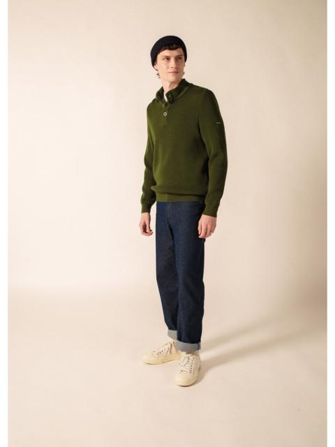 SAINT JAMES BOURBOULE Henley Sweater