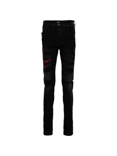 Distressed Skinny Jeans