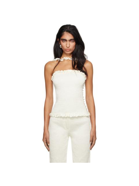 SUPER YAYA SSENSE Exclusive White Rita Camisole