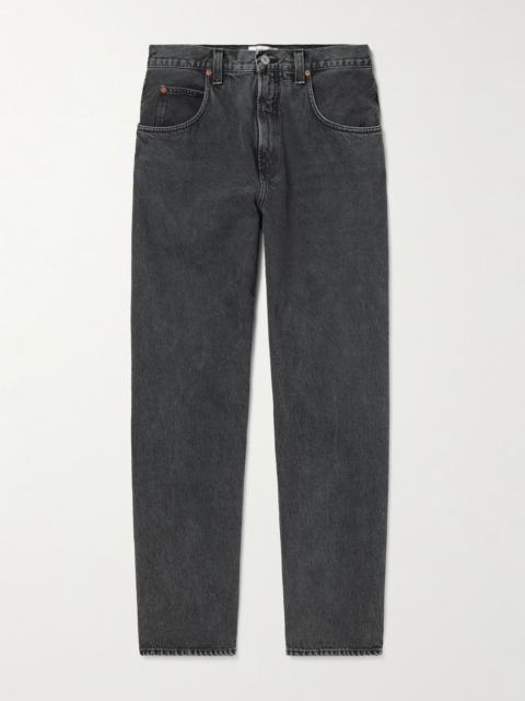 AGOLDE Fusion Straight-Leg Jeans Black