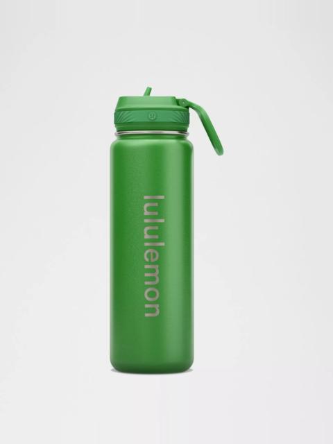 lululemon Back to Life Sport Bottle 24oz *Straw Lid