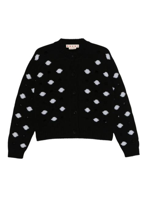 Marni Hole Detail Cardigan