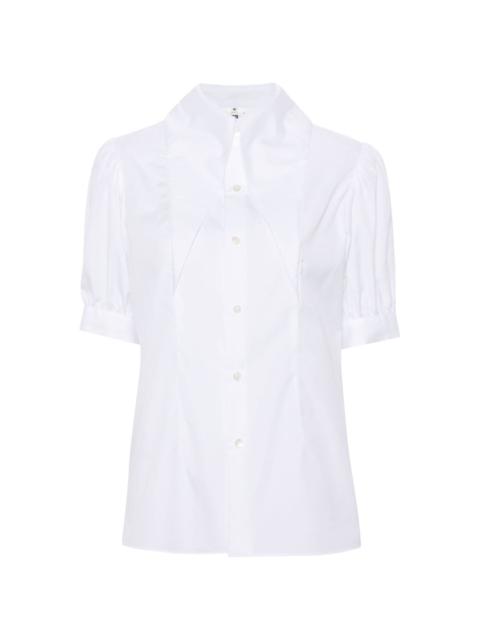 Noir Kei Ninomiya long-collar puff-sleeves shirt
