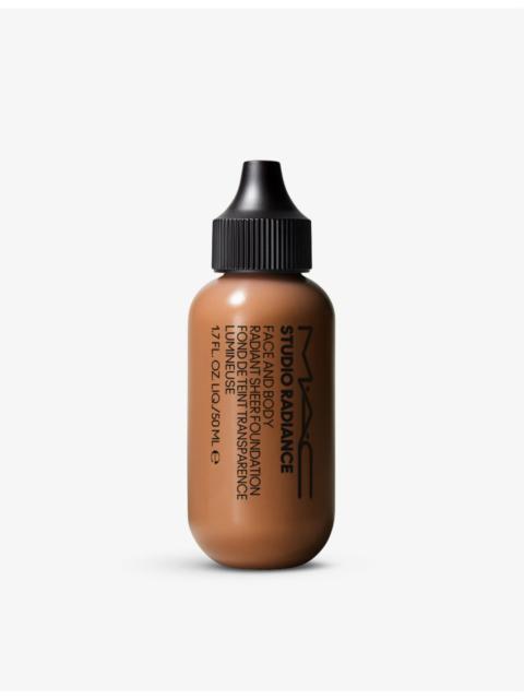 MAC Cosmetics Studio Radiance Face and Body Radiant Sheer foundation 50ml