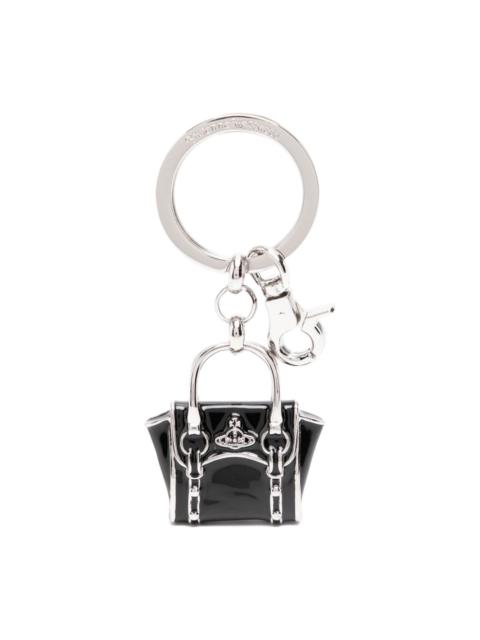 【送料&関税込】Vivienne Westwood Rhinestone Keyring Vivienne Westwood rhinestone-embellished keyring | REVERSIBLE