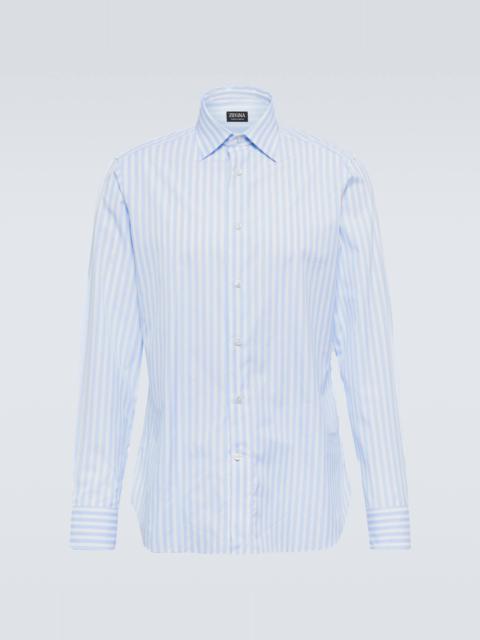 Striped cotton shirt