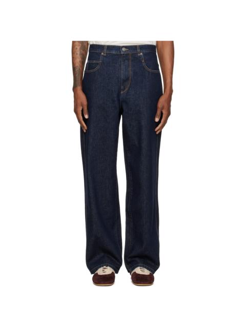 Isabel Marant Blue Jameson Jeans