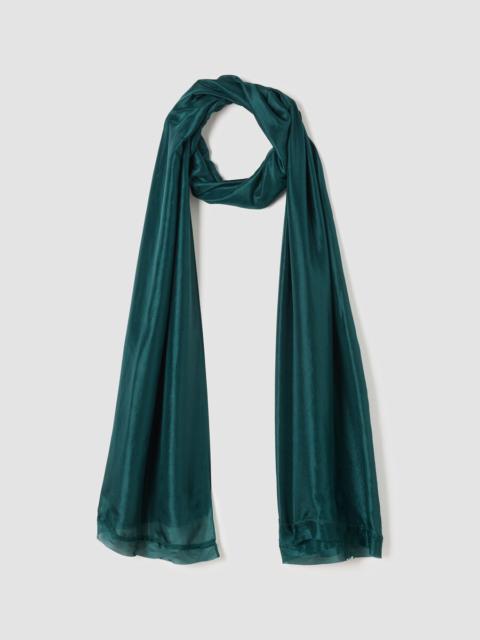 EILEEN FISHER Washed Silk Parachute Scarf