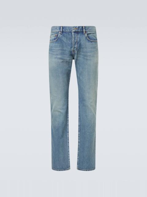 SAINT LAURENT Low-rise slim jeans