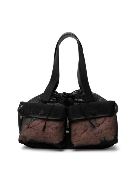 Simone Rocha Black Carnation Pocket Tote
