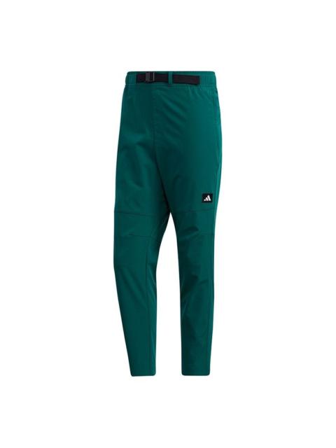 adidas adidas Ub Pnt Twill Leisure Sports Track And Field Running Trousers Men Forest Green GM4442