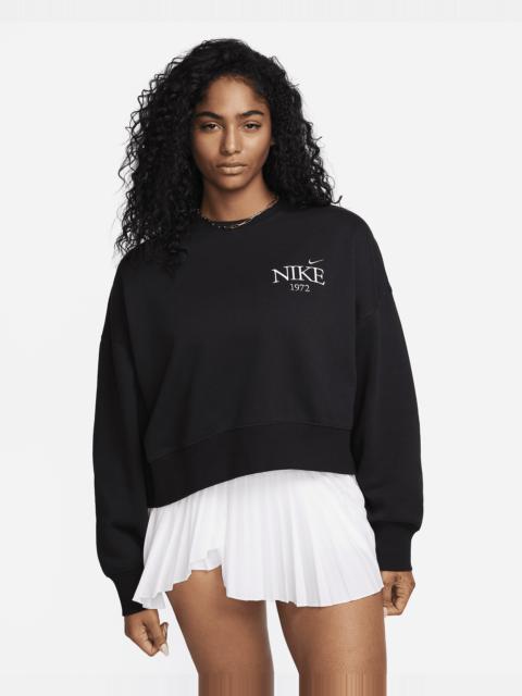 Nike Sportswear Phoenix Fleece Women's Oversized Cropped Crew-Neck Sweatshirt