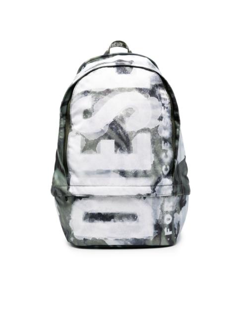 Diesel Rave X camouflage-print backpack