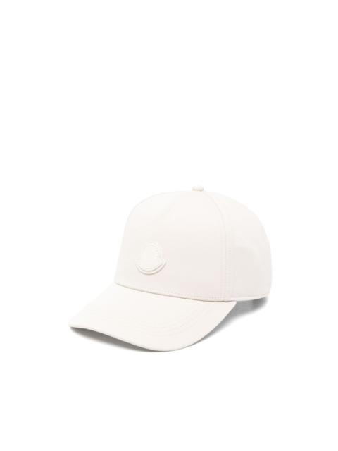 Moncler gabardine cotton baseball cap