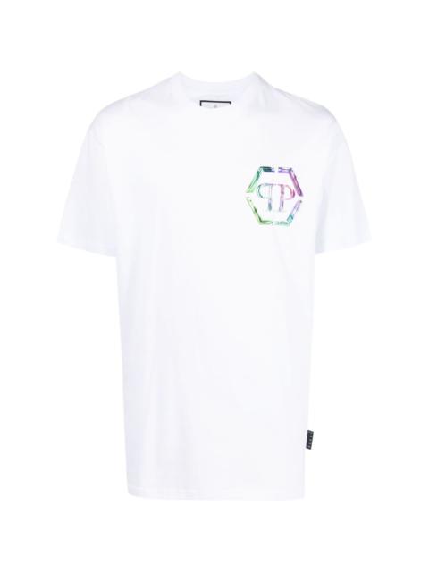 Glass short-sleeve T-shirt