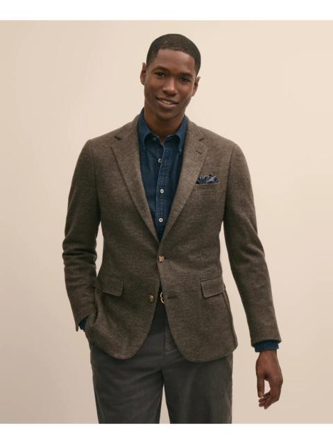 Brooks Brothers Classic Fit Wool Jacquard Knit Sport Coat