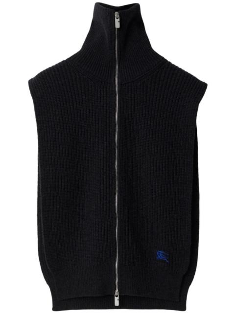 Burberry zip-up cashmere cape
