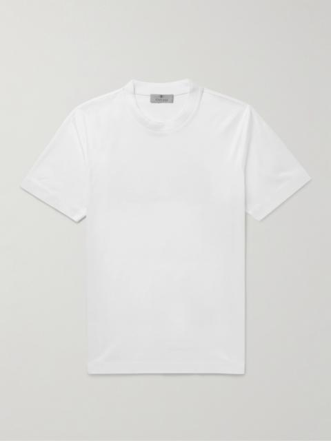 Canali Slim-Fit Mercerised Cotton-Jersey T-Shirt