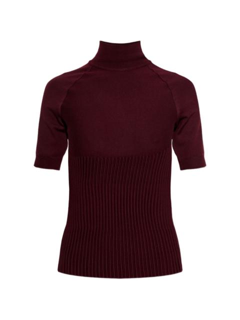 Alaïa turtleneck T-shirt