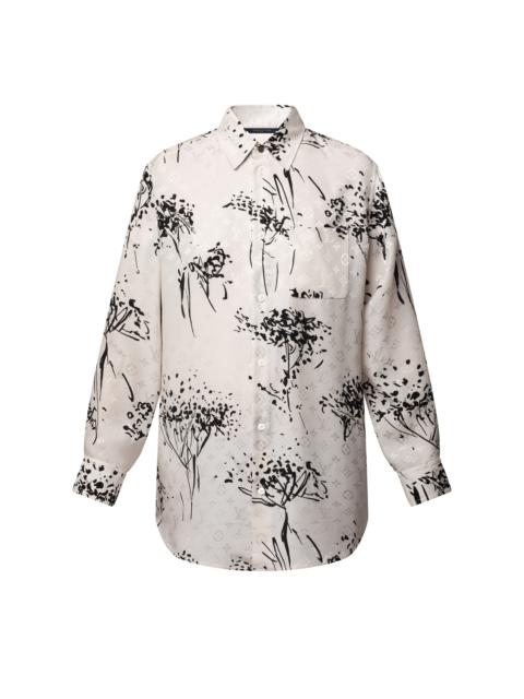 Louis Vuitton Monogram Tree Silk Shirt