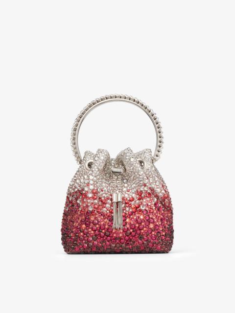 Bon Bon
Silver And Red Satin Bag with Crystals