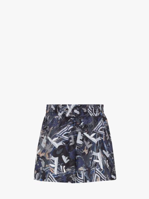 FENDI Multicolor silk pants