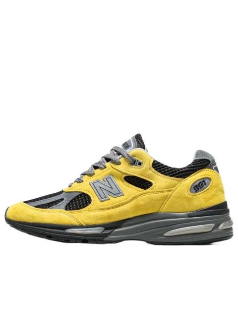 New Balance New Balance 991v2 Made In UK 'Yellow Black' U991YK2