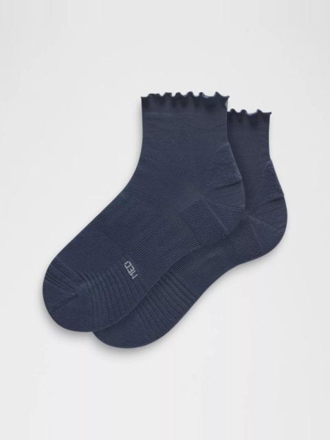 lululemon Unisex Power Stride Ankle Socks *Lettuce Edge