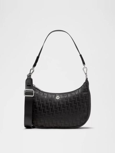 lululemon City Essentials Small Shoulder Bag 3L *L Monogram Jacquard