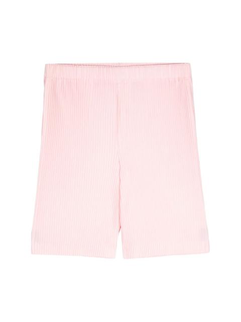 ISSEY MIYAKE May plissé pleated bermuda shorts