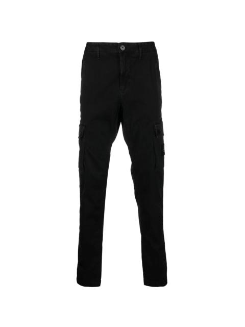 Stone Island Twill Cargo Pants "Black" 7715303L1 V0129