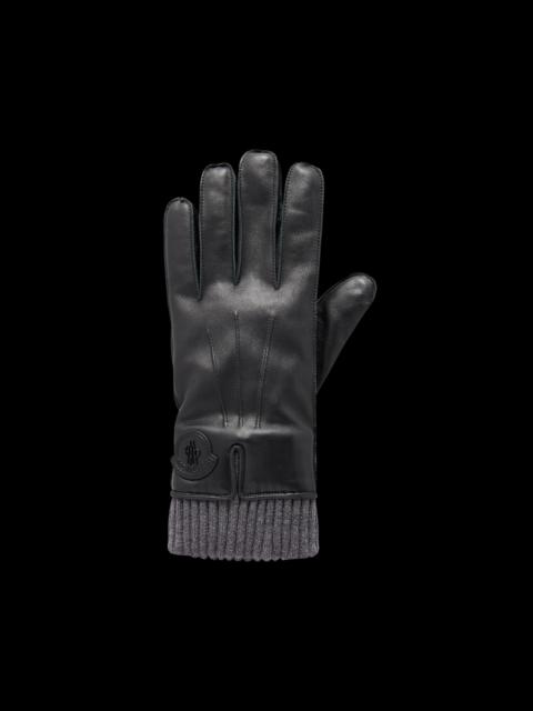 Moncler Leather Gloves