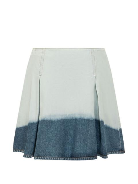 Marni dip-dye skirt