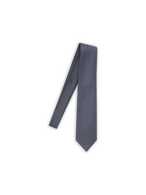TOM FORD geometric-pattern silk tie