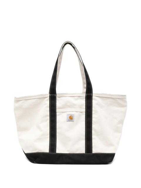 Carhartt Carhartt Logo-patch Cotton Tote Bag