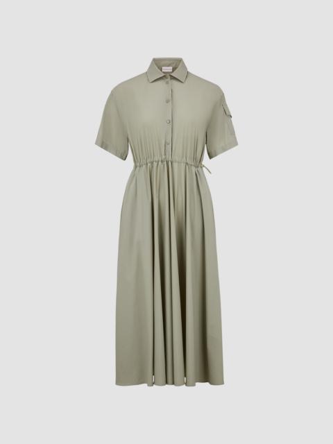 Moncler Poplin Midi Shirt Dress