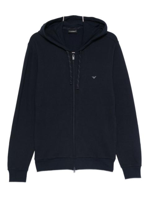 EMPORIO ARMANI zip-up hoodie