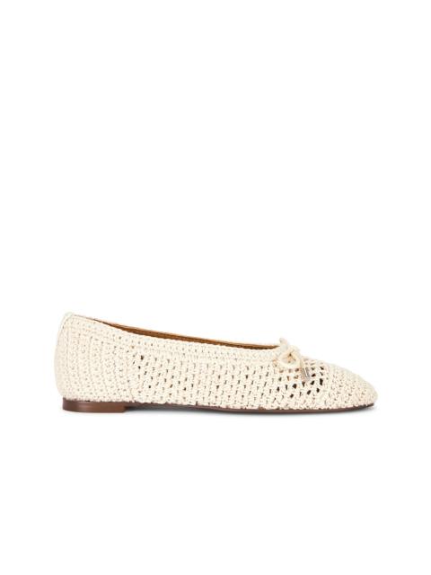 Madewell Hester Crochet Ballet Flat