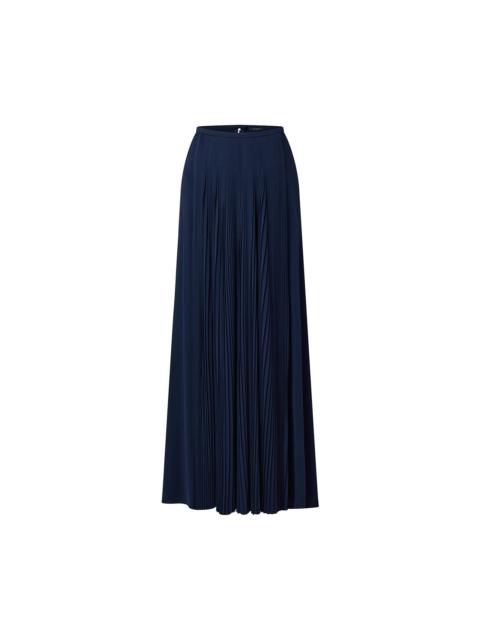 Louis Vuitton Pleated Accent Maxi Skirt